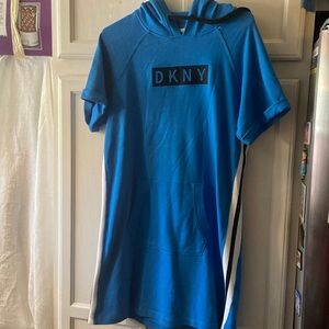 Dress DKNY, with hoodie
